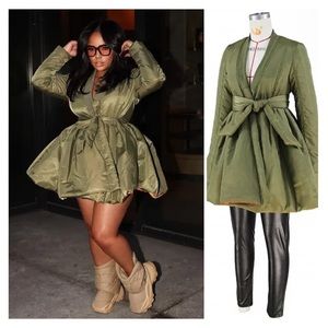 Auto pilot A-Line Bomber Jacket